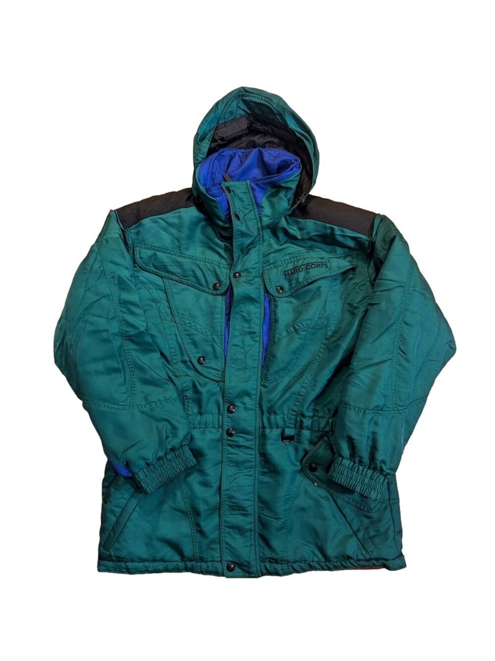 Hard Corps Men's Ski Snowboard Jacket Green XL